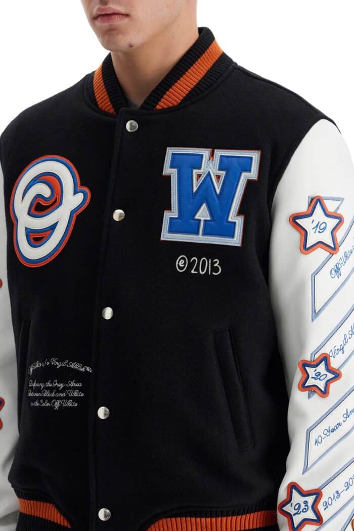 OFF-WHITE Bomber Varsity Wizard