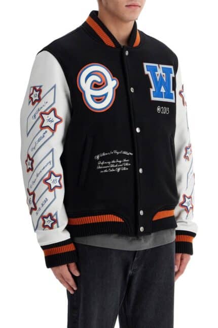 OFF-WHITE Bomber Varsity Wizard