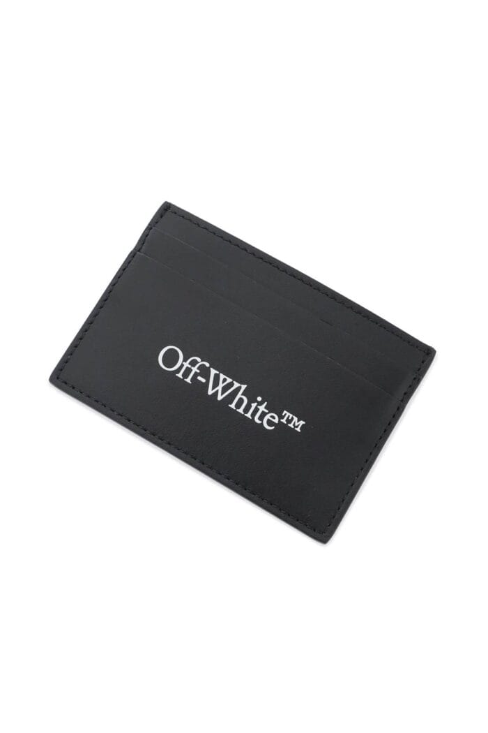 Off-white Bookish Logo Card Holder