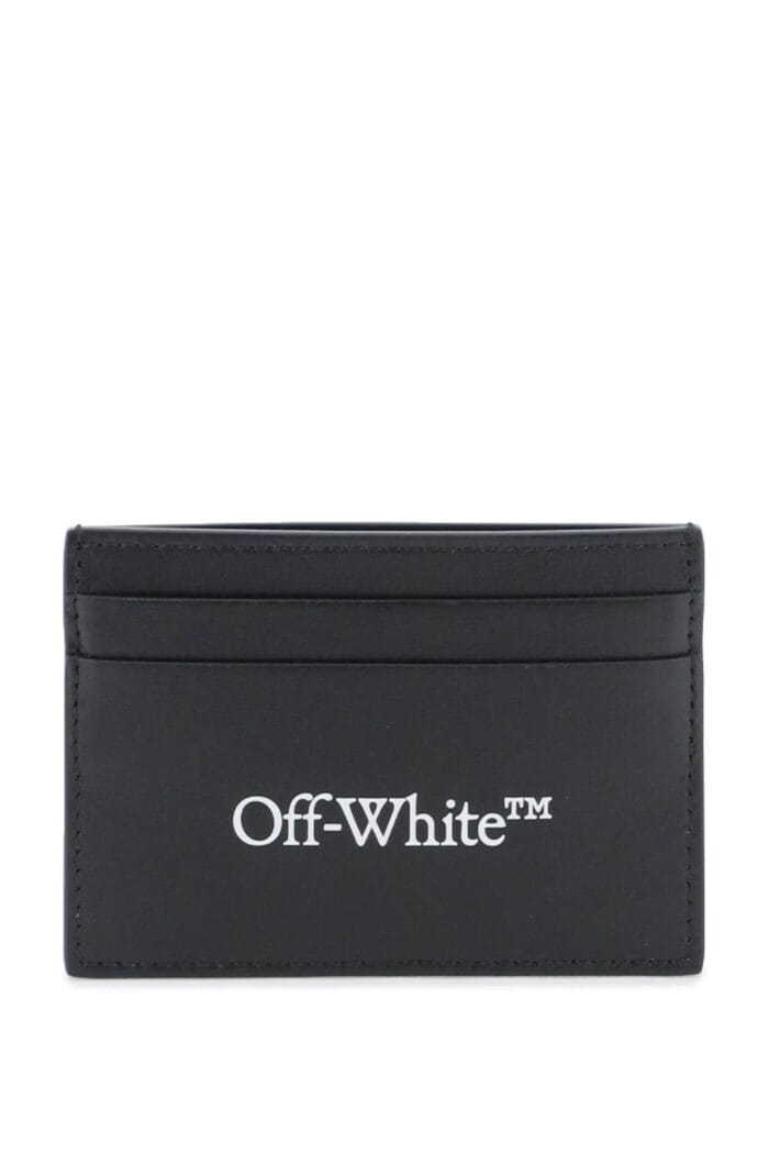 Off-white Bookish Logo Card Holder