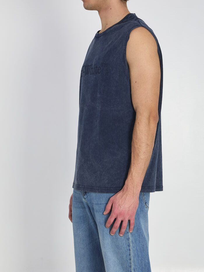 Off White Bookish Mar top