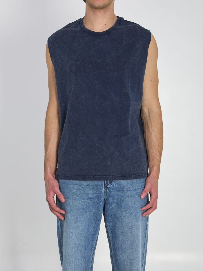 Off White Bookish Mar top