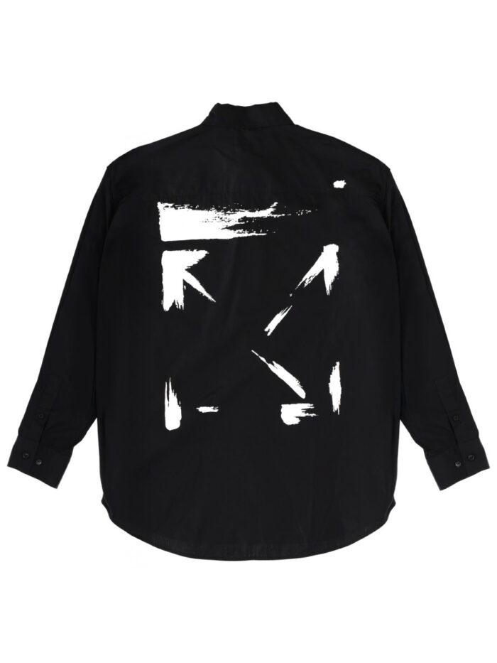 Off-white "BRUSH ARROW" SHIRT