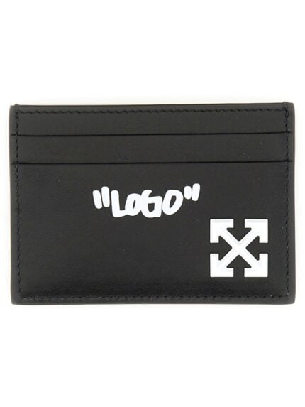 Off-white CARD HOLDER "LOGO"