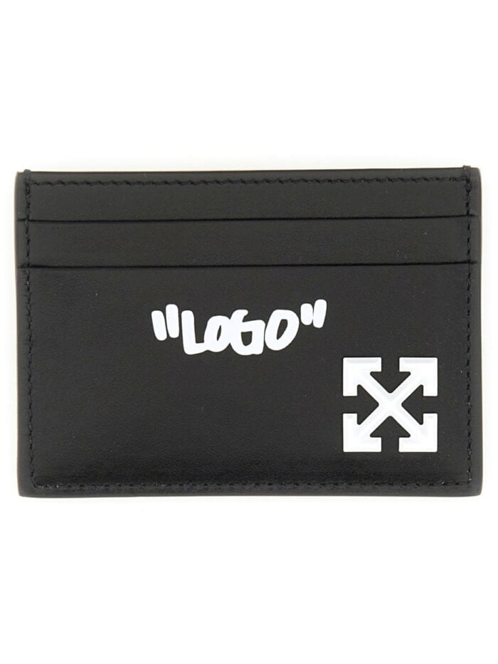 Off-white CARD HOLDER "LOGO"