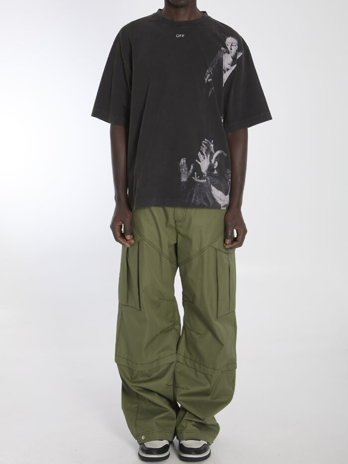 Off White Cargo pants in cotton