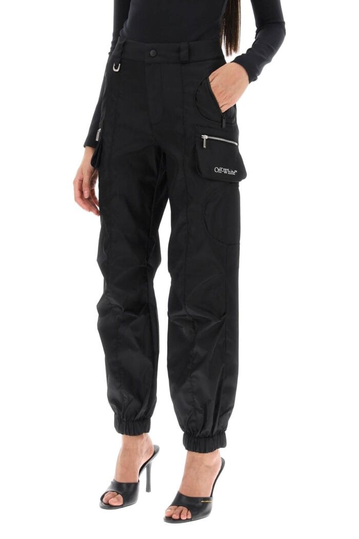 Off-white Cargo Pants In Nylon Twill