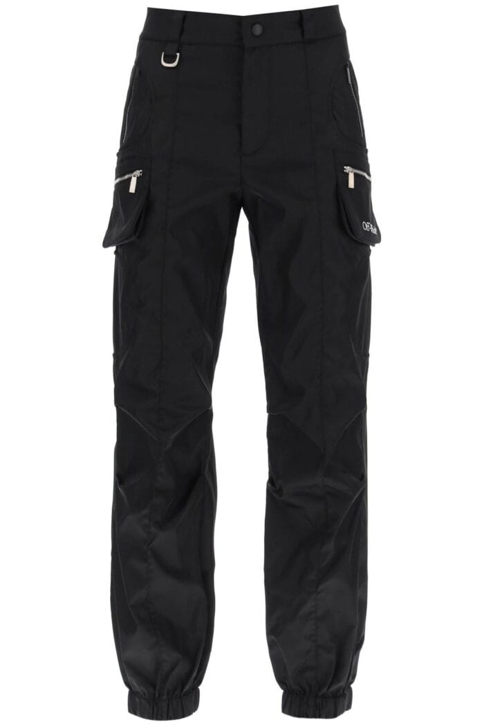 Off-white Cargo Pants In Nylon Twill