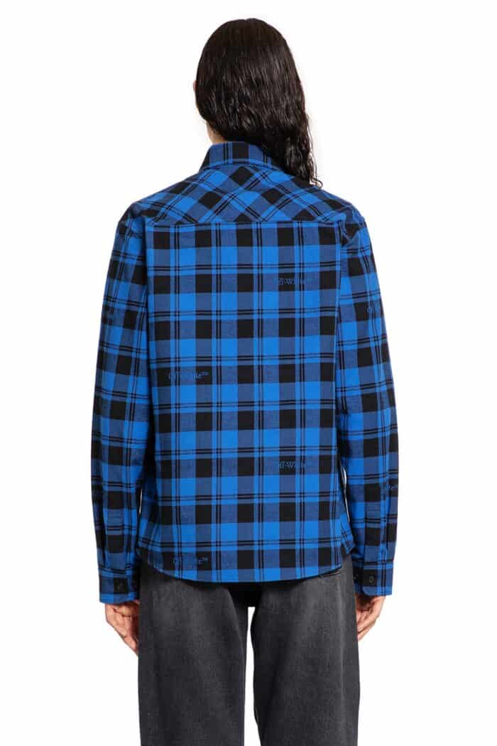 OFF-WHITE Check Flannel Overshirt