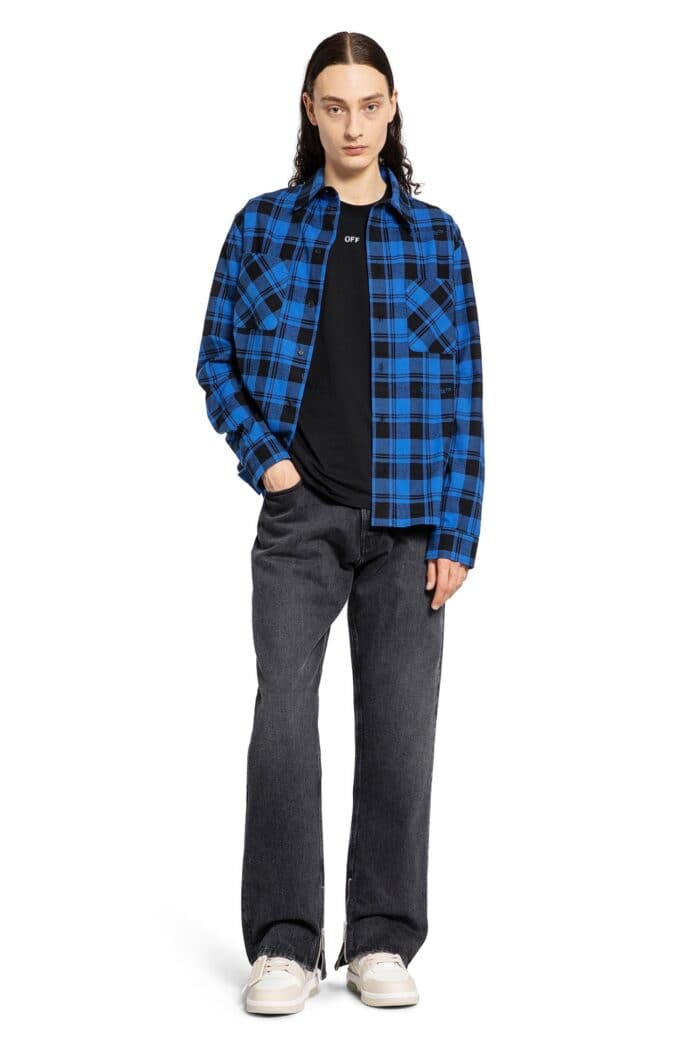 OFF-WHITE Check Flannel Overshirt