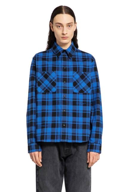 OFF-WHITE Check Flannel Overshirt