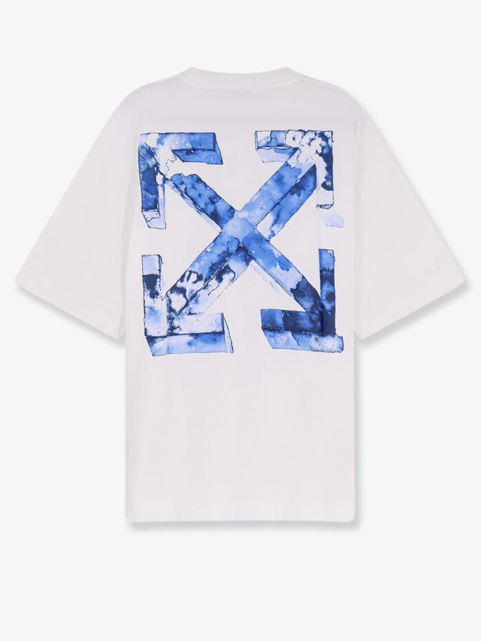 Off-White Cloudy Arrow Skate Cotton T-shirt