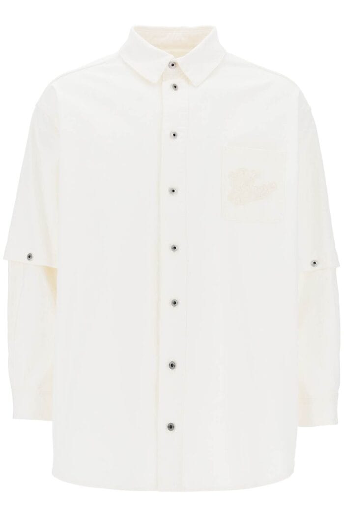 OFF-WHITE Convertible Overshirt With 90's