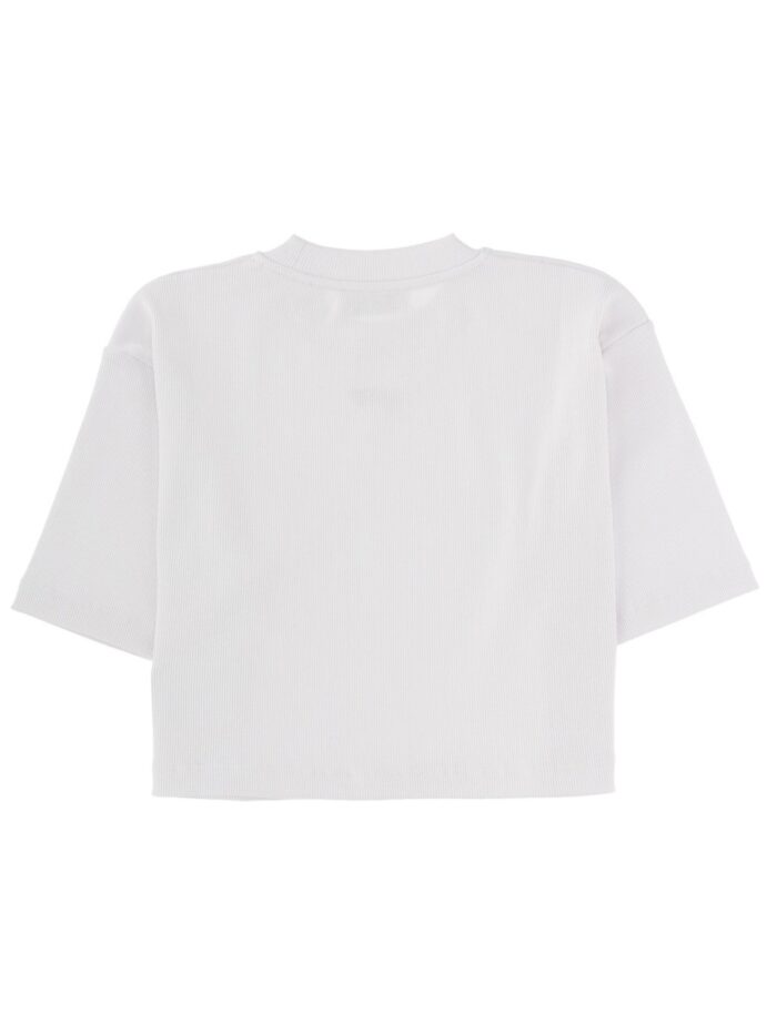 Off-white CROPPED T-SHIRT WITH LOGO