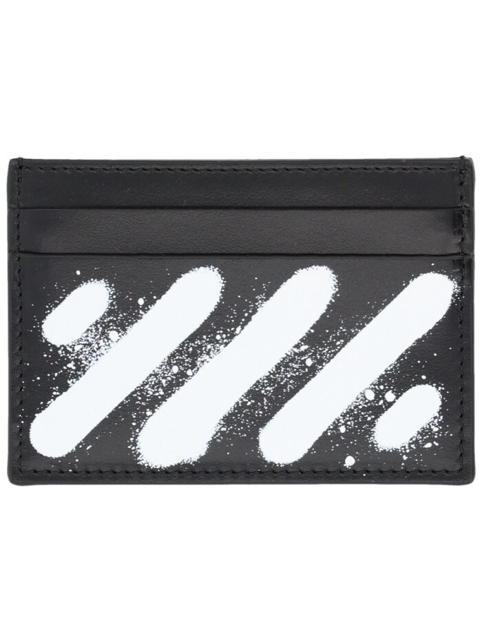 off white "diagonal spray" wallet Off-white "DIAGONAL SPRAY" WALLET