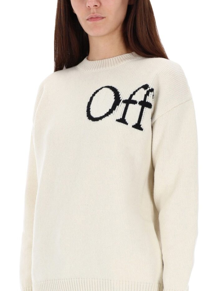 Off-white JERSEY WITH LOGO