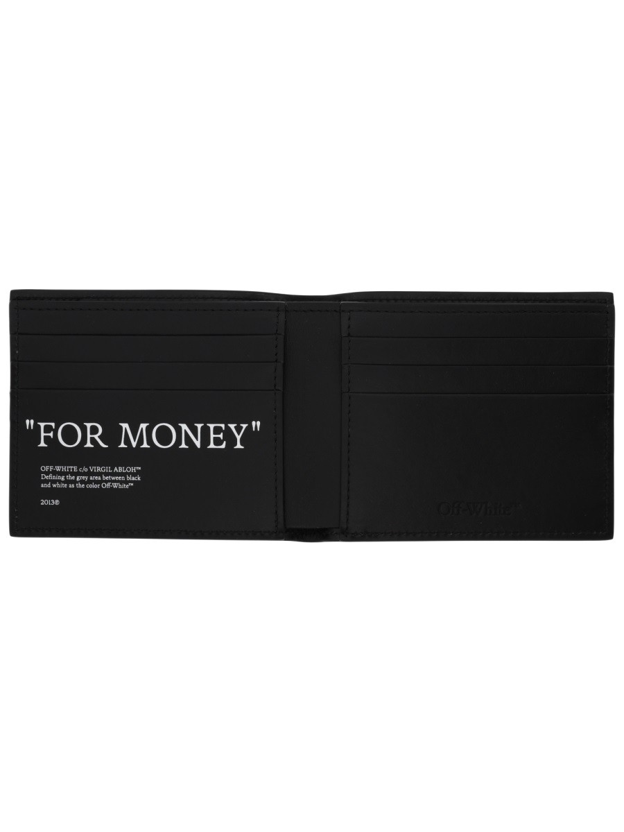 Off-white LEATHER WALLET