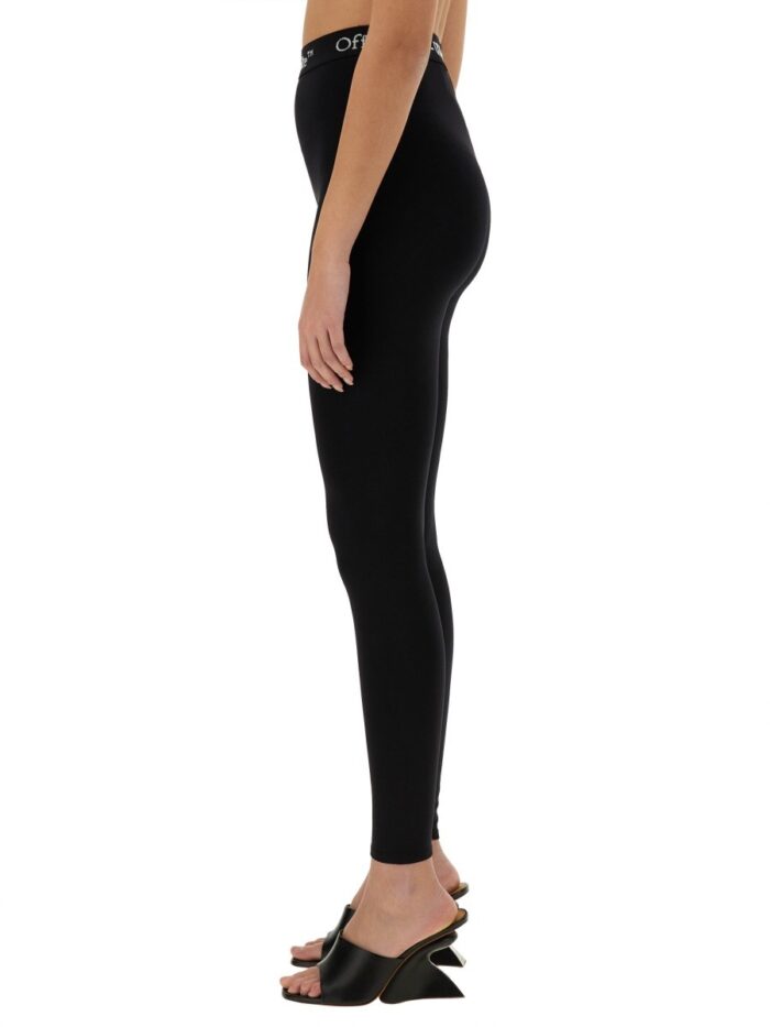 Off-white LEGGINGS WITH LOGO