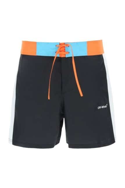 Off-white Logo Swimtrunks