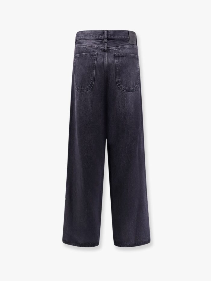Off-White Loose Fit Black Denim Trouser