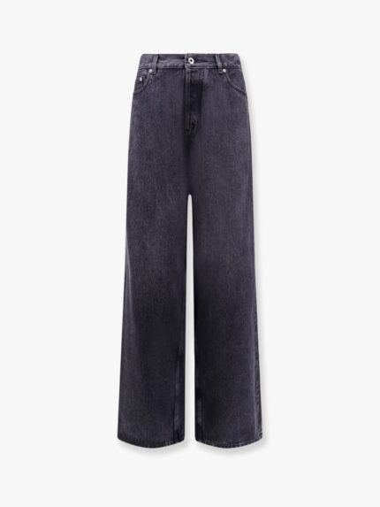 Off-White Loose Fit Black Denim Trouser