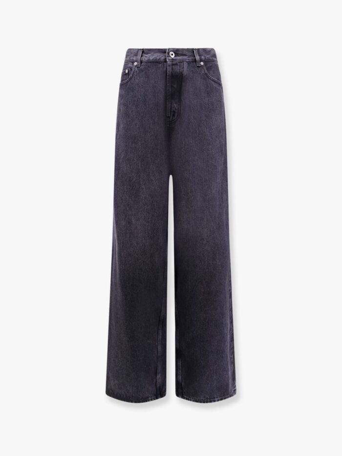 Off-White Loose Fit Black Denim Trouser