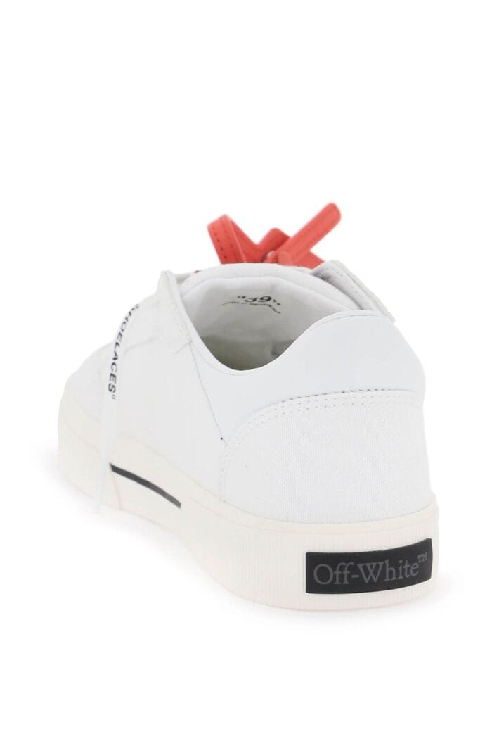 OFF-WHITE Low Canvas Vulcanized Sneakers In