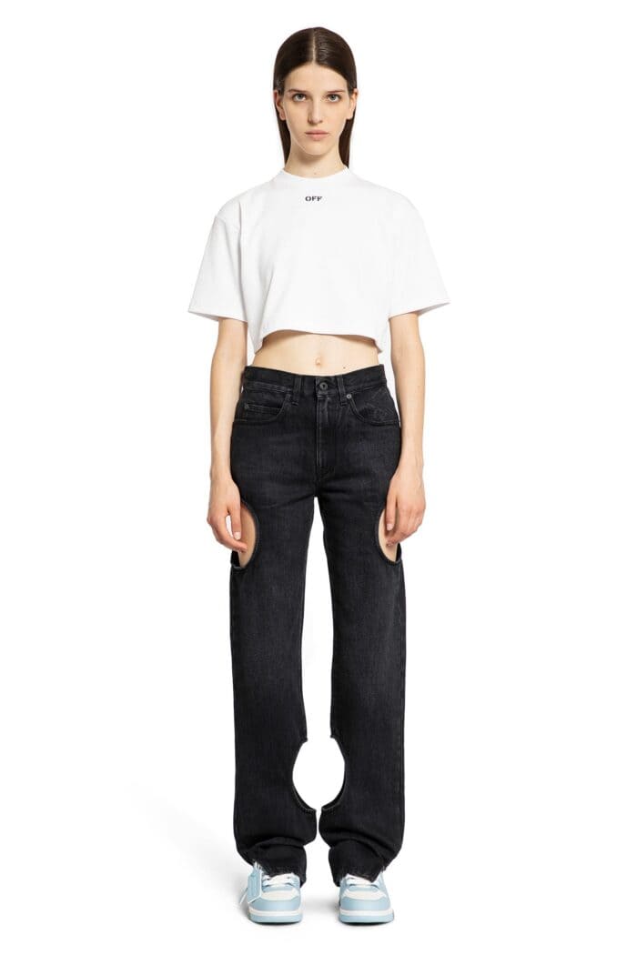 OFF-WHITE Meteor Cut-out Jeans