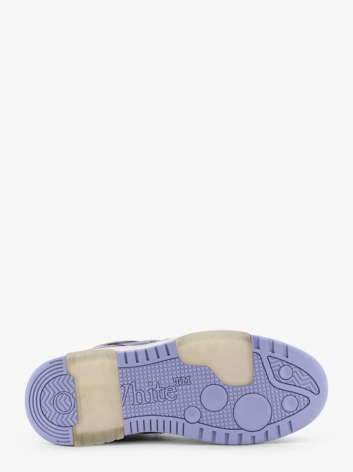 Off-White OOO Patent Lea Low-top Patent Leather Sneakers