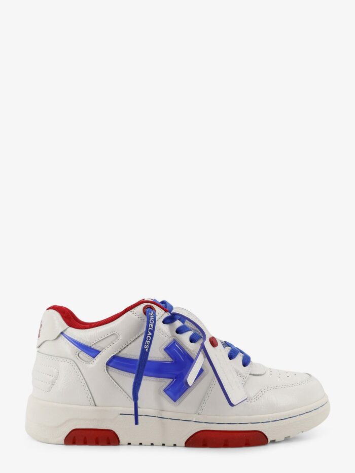off white out of office bubble arrow leather sneakers Off-White Out Of Office Bubble Arrow Leather Sneakers