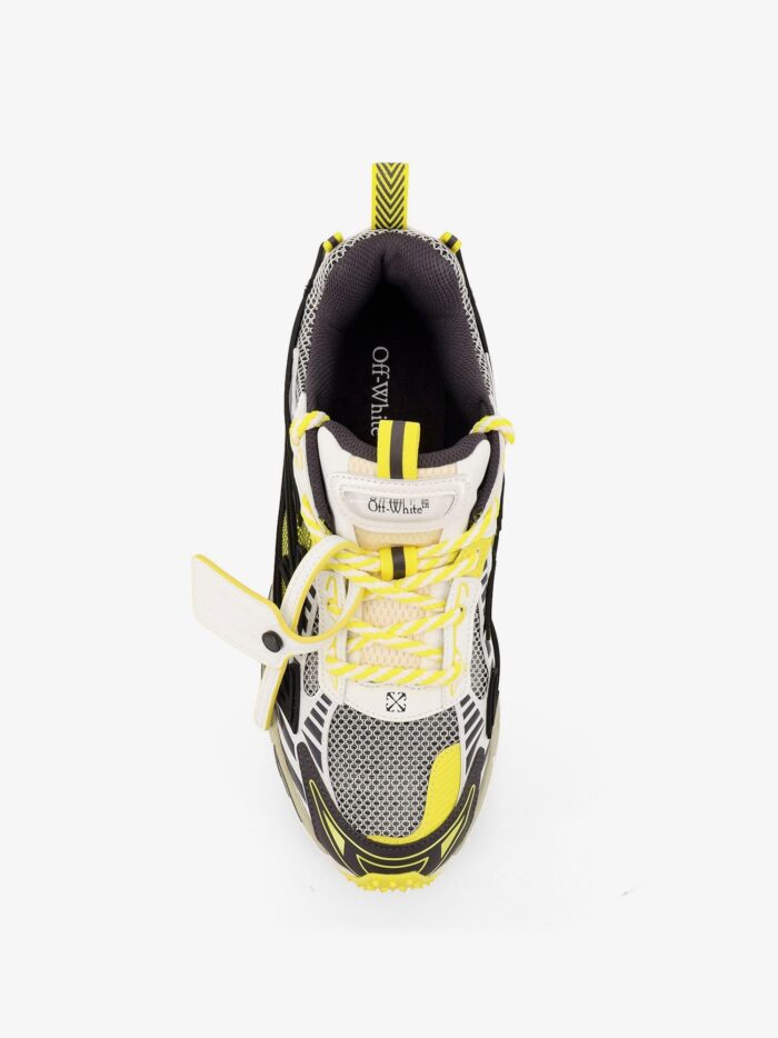 off white ow be right back low top mesh sneakers Off-White OW Be Right Back Low-top Mesh Sneakers