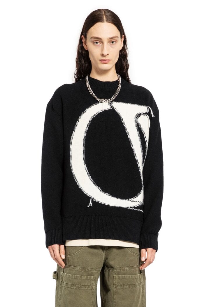 OFF-WHITE Ow Maxi Logo Sweater