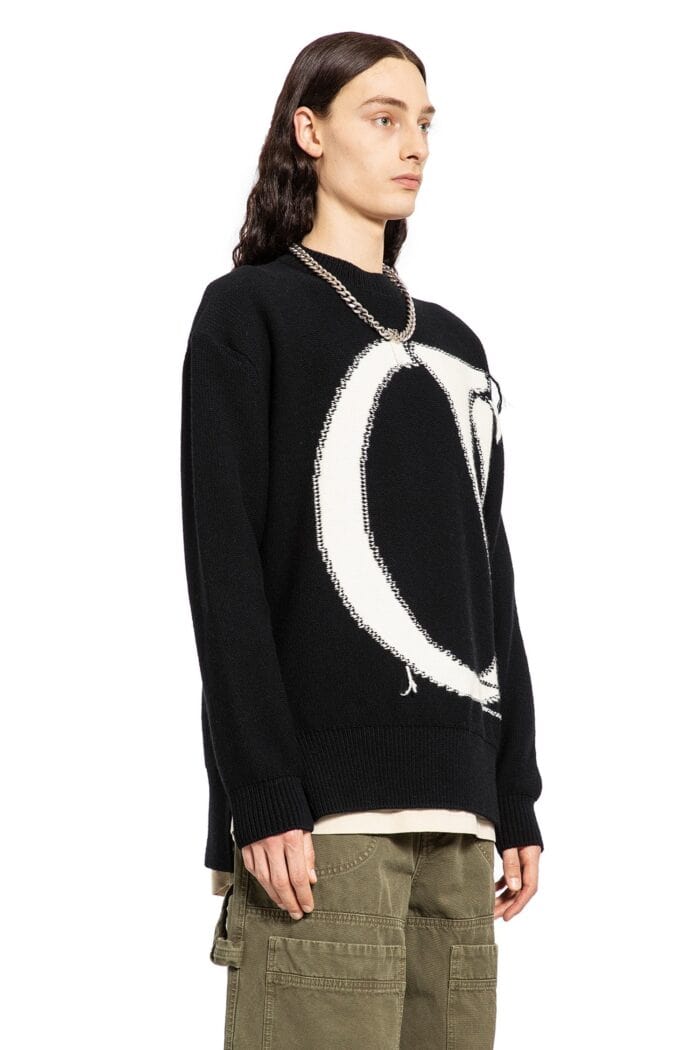 OFF-WHITE Ow Maxi Logo Sweater