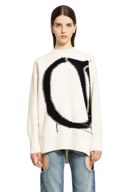 OFF-WHITE Ow Maxi Logo Sweater