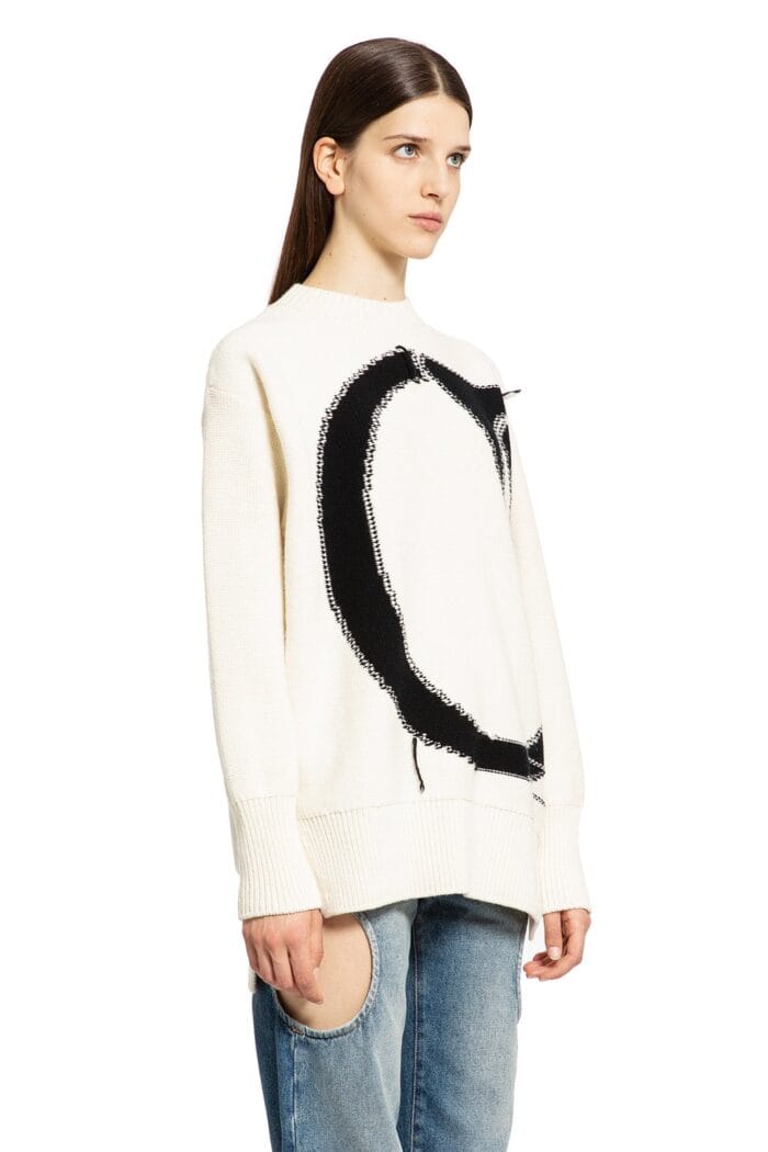 OFF-WHITE Ow Maxi Logo Sweater