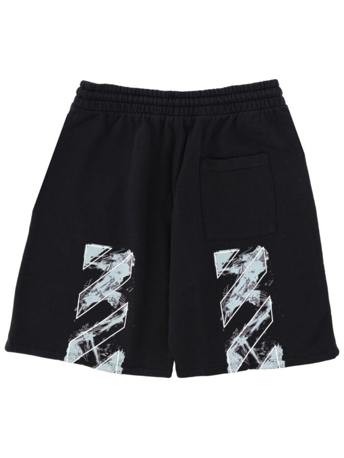 Off-white PRINTED SHORTS