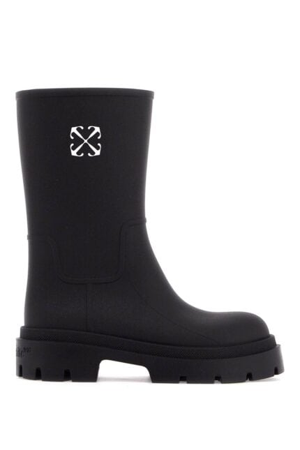 OFF-WHITE "reboot Arrow Rain Boots"