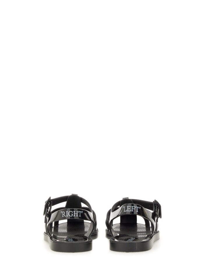 Off-white SANDAL WITH LOGO