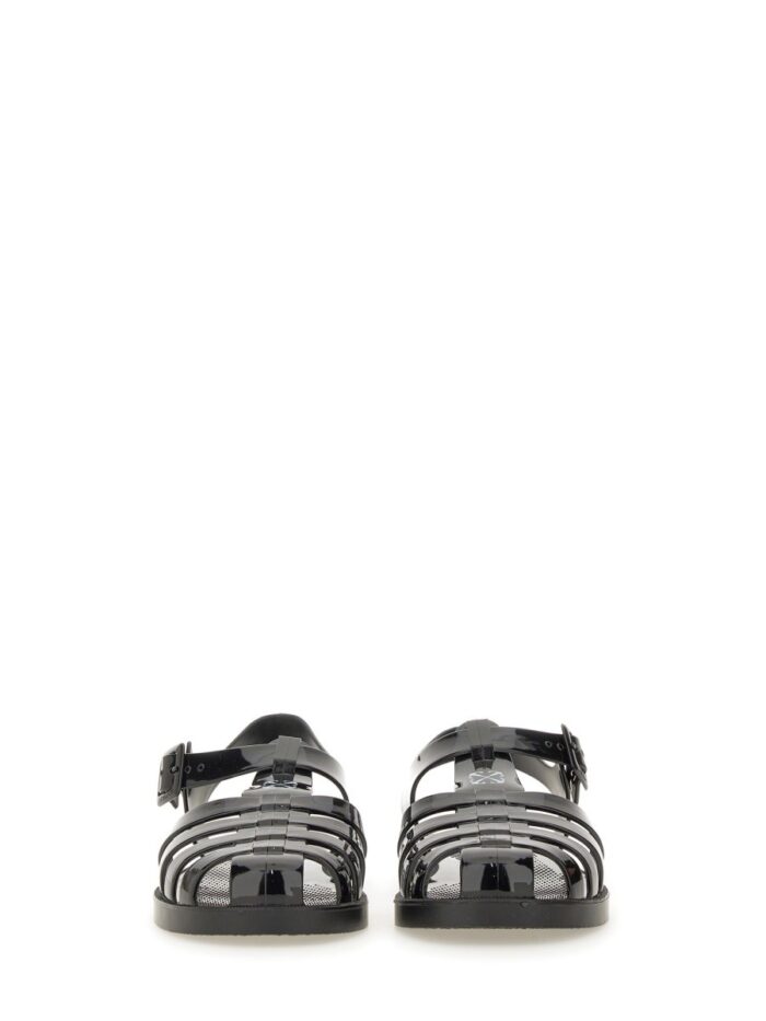 Off-white SANDAL WITH LOGO