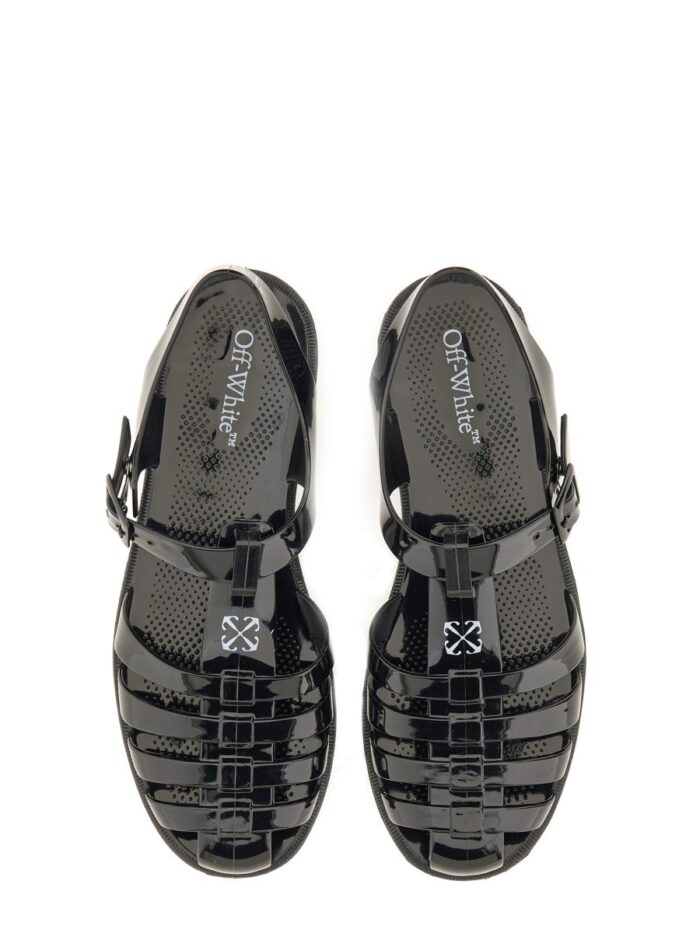 Off-white SANDAL WITH LOGO