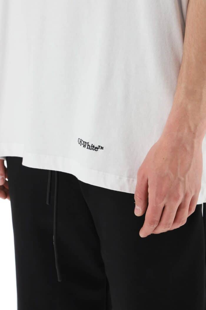 Off-white Scribble Diag Oversized T-shirt