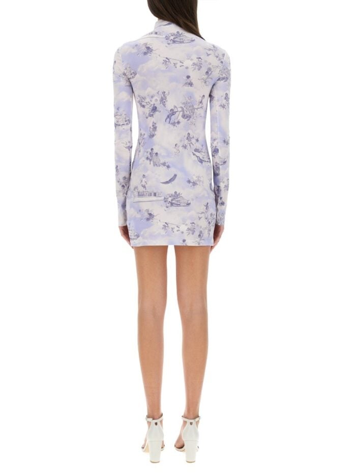 Off-white "SERENITY" SHORT DRESS