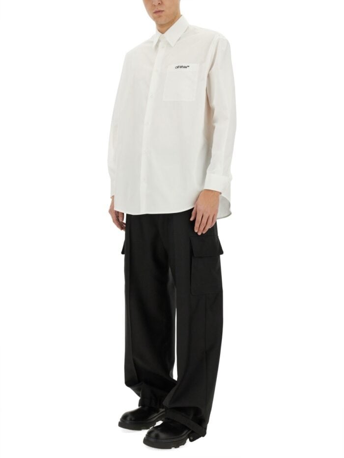 Off-white SHIRT WITH LOGO