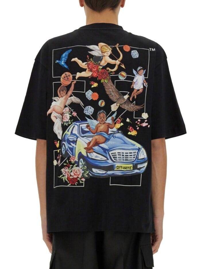 Off-white SKATE T-SHIRT
