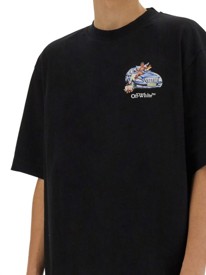 Off-white SKATE T-SHIRT