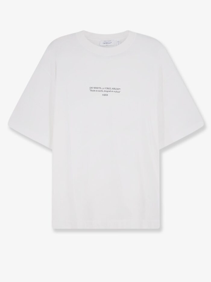 Off-White Statement Cotton T-shirt