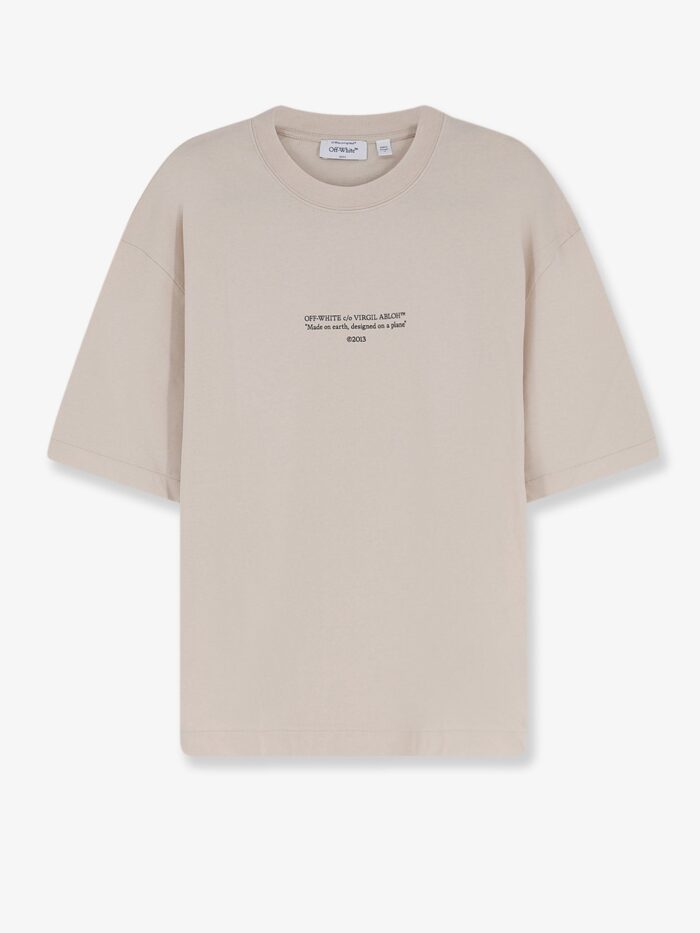 Off-White Statement Cotton T-shirt