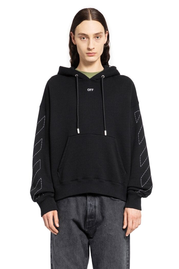 OFF-WHITE Stitch Arrow Skate Hoodie