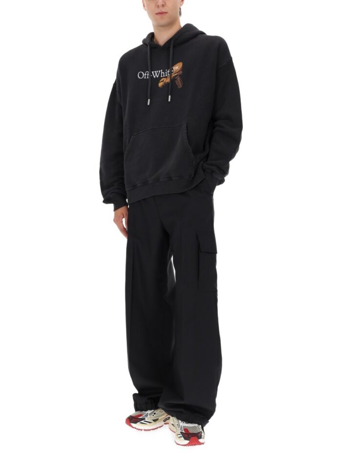 Off-white SWEATSHIRT WITH LOGO