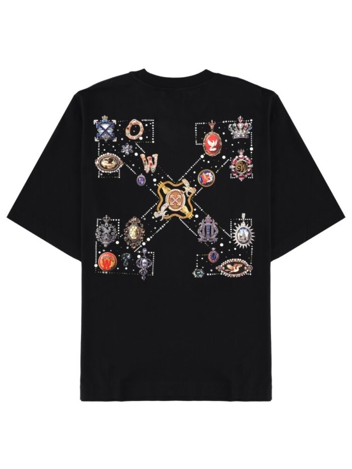Off-white T-SHIRT CON LOGO